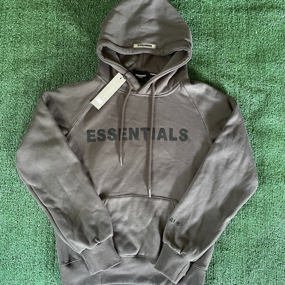 Fear of God Other - Brand New- Fear of God Essentials Grey Hoodie